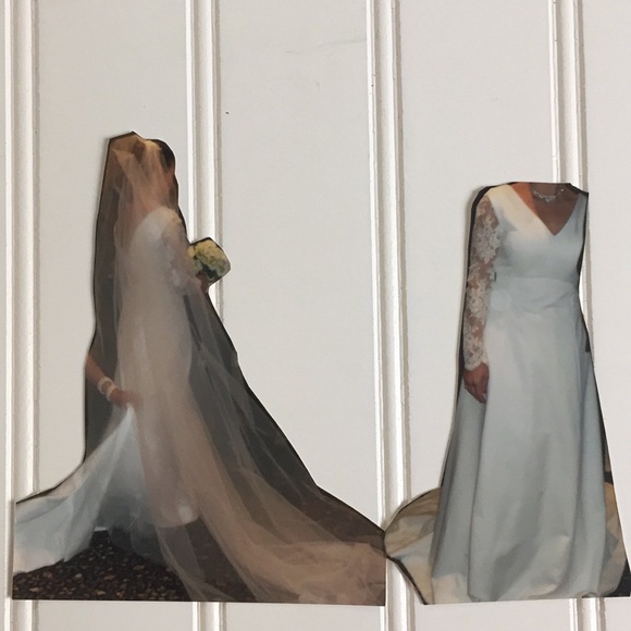 Handmade Vintage wedding dress- circa 1978 - Picture 2 of 8